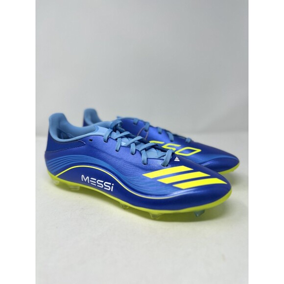 adidas F50 Messi League FG MG Soccer Football MLS JP7447 Cleats Men 11 Blue NEW main image 2